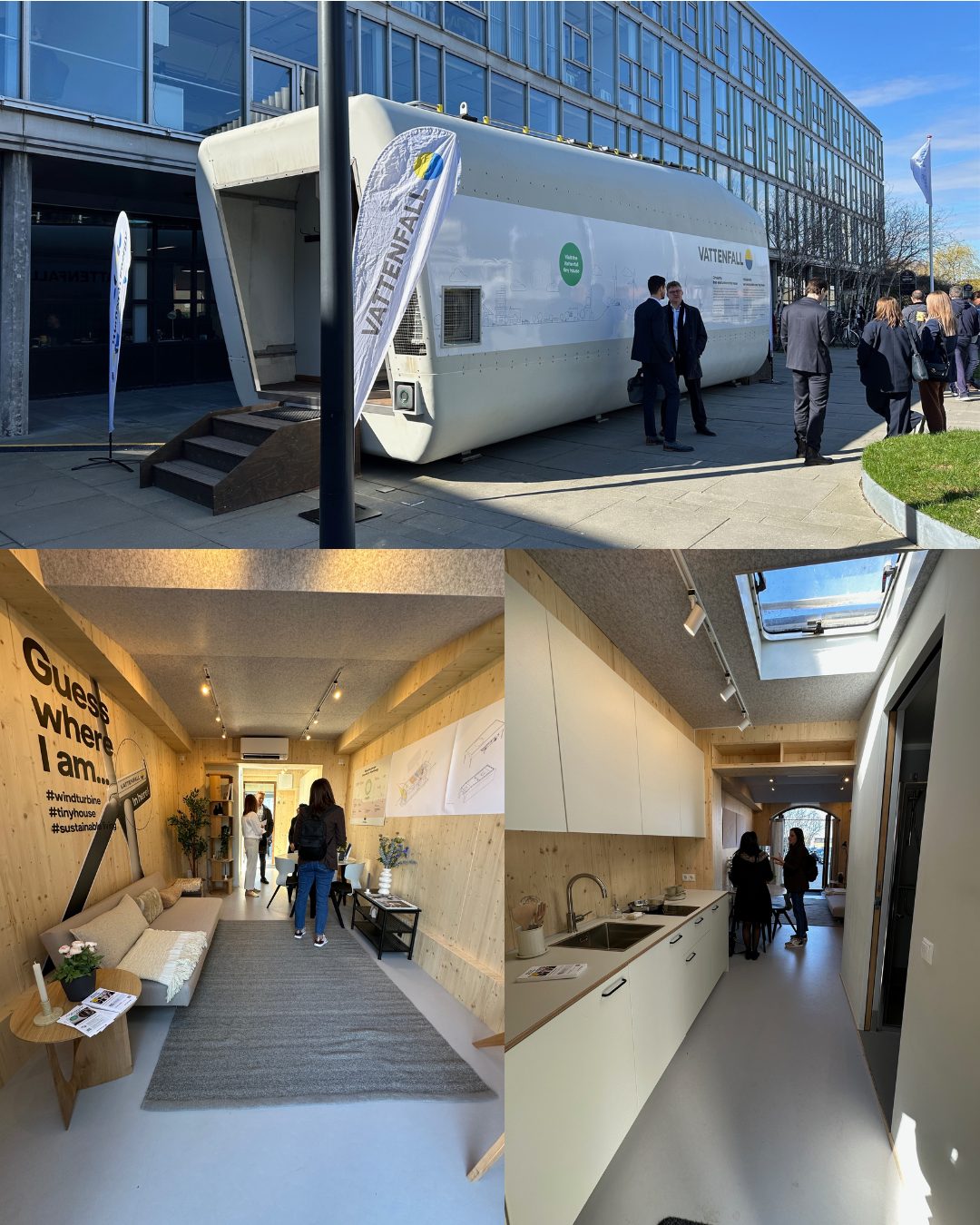 Wind turbine apartment